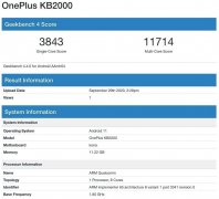 䱸12GB RAMAndroid 11OnePlus 8TGeekbench